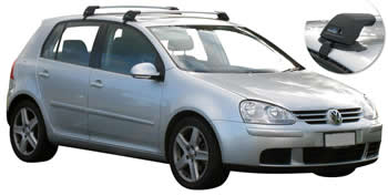 VW Golf roof rack